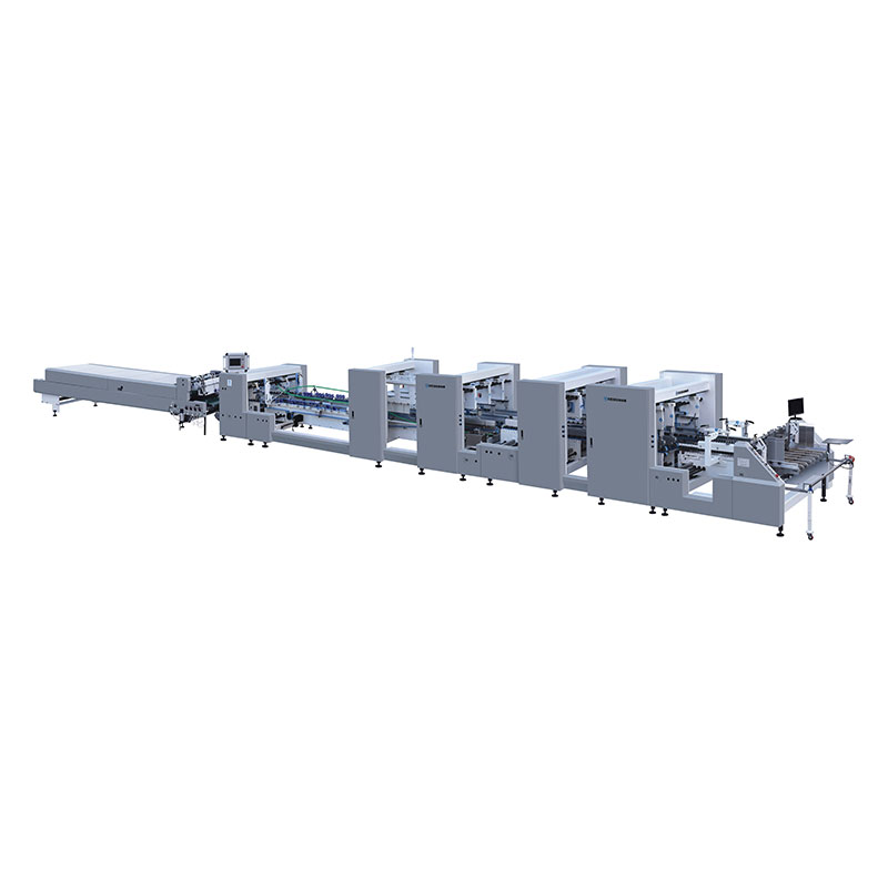 Αυτόματο μηχάνημα Gluer Folder 4 και 6 γωνιακών φακέλων